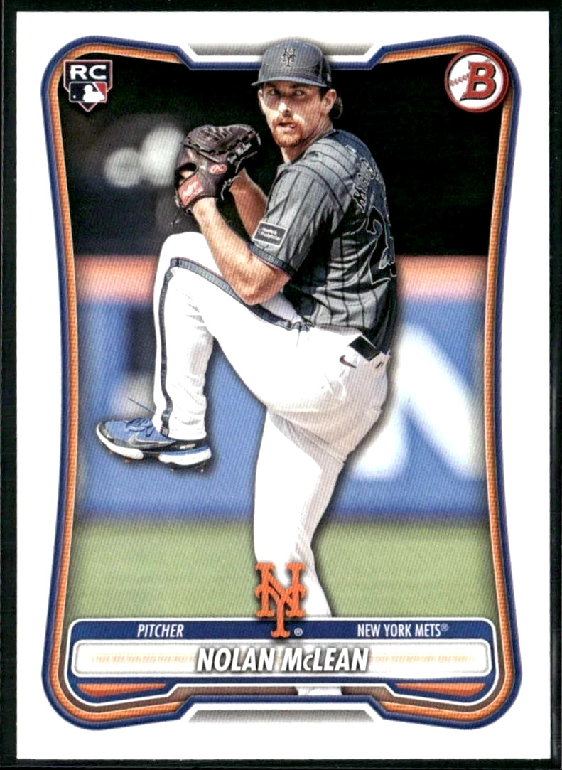 ⚾⚾2026 Bowman NOLAN MCLEAN Mets Top Prospect RC⚾⚾