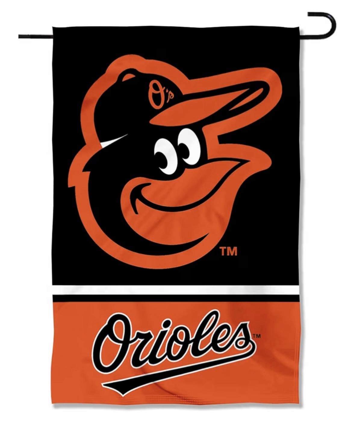 MLB Baltimore Orioles Garden Flag Double Sided O’s Premium Yard Flag