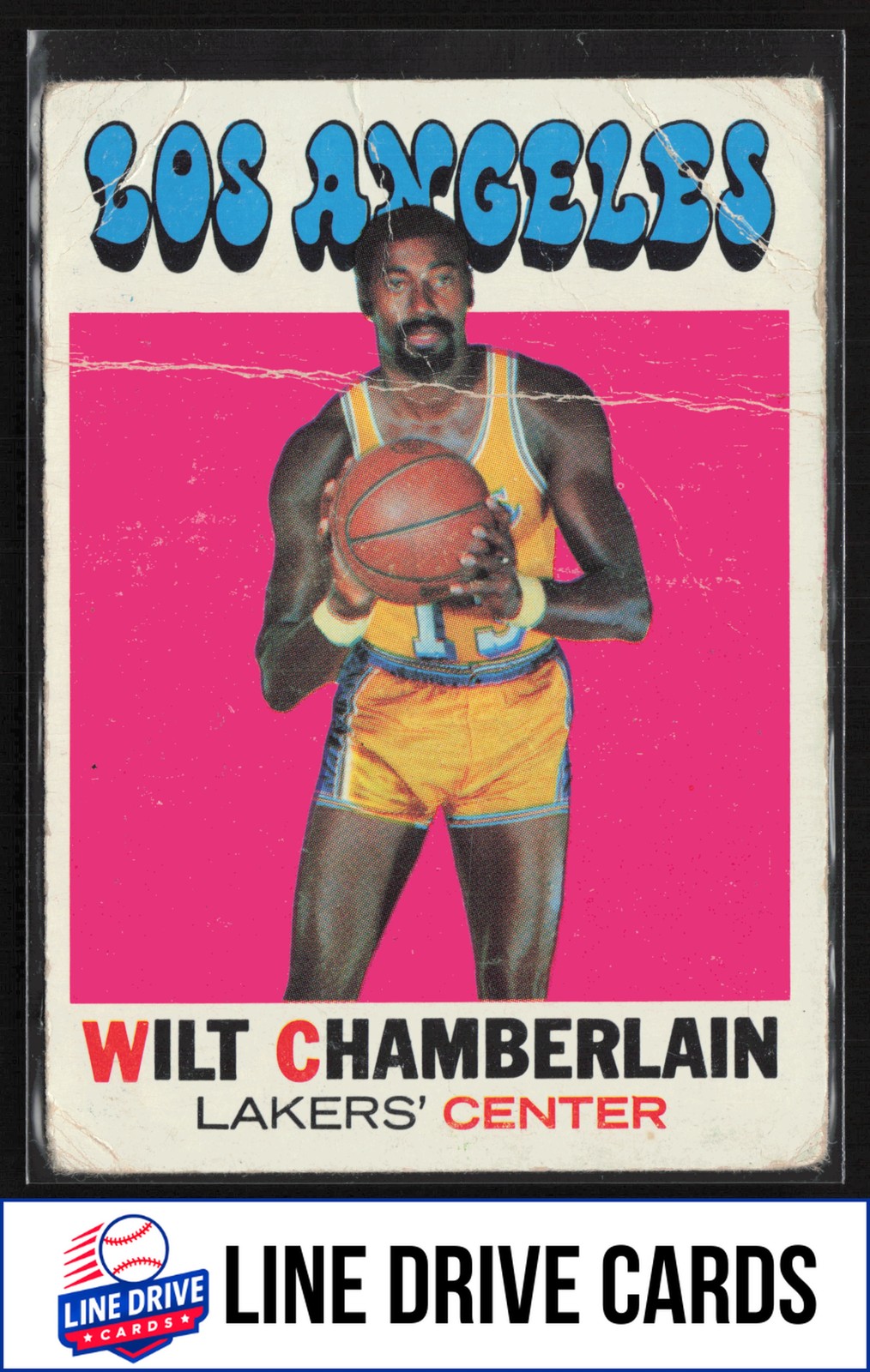 1971-72 Topps #70 Wilt Chamberlain Los Angeles Lakers PR