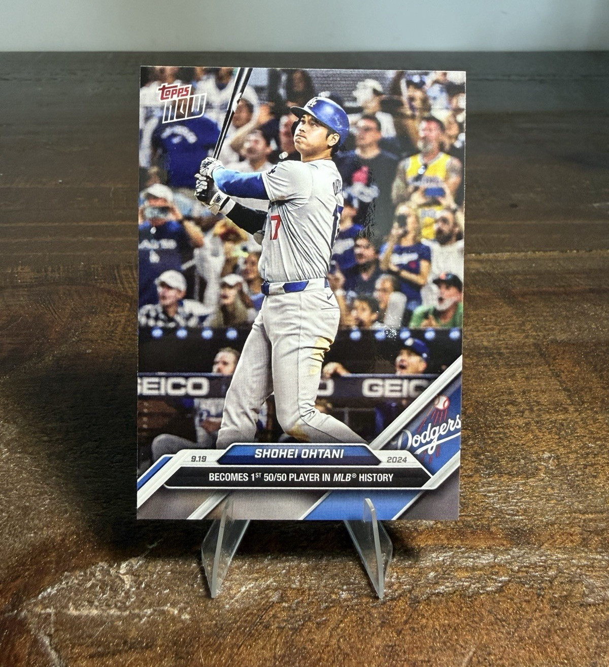 Topps 2024 Topps Now Shohei Ohtani Los Angeles Dodgers #722 Base /653737