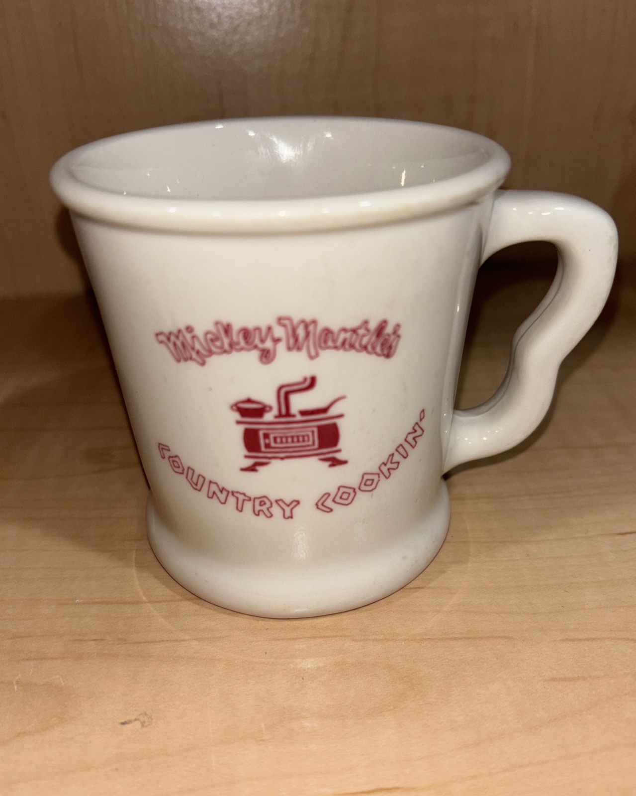 Mickey Mantle Country Cookin’ Coffee Mug