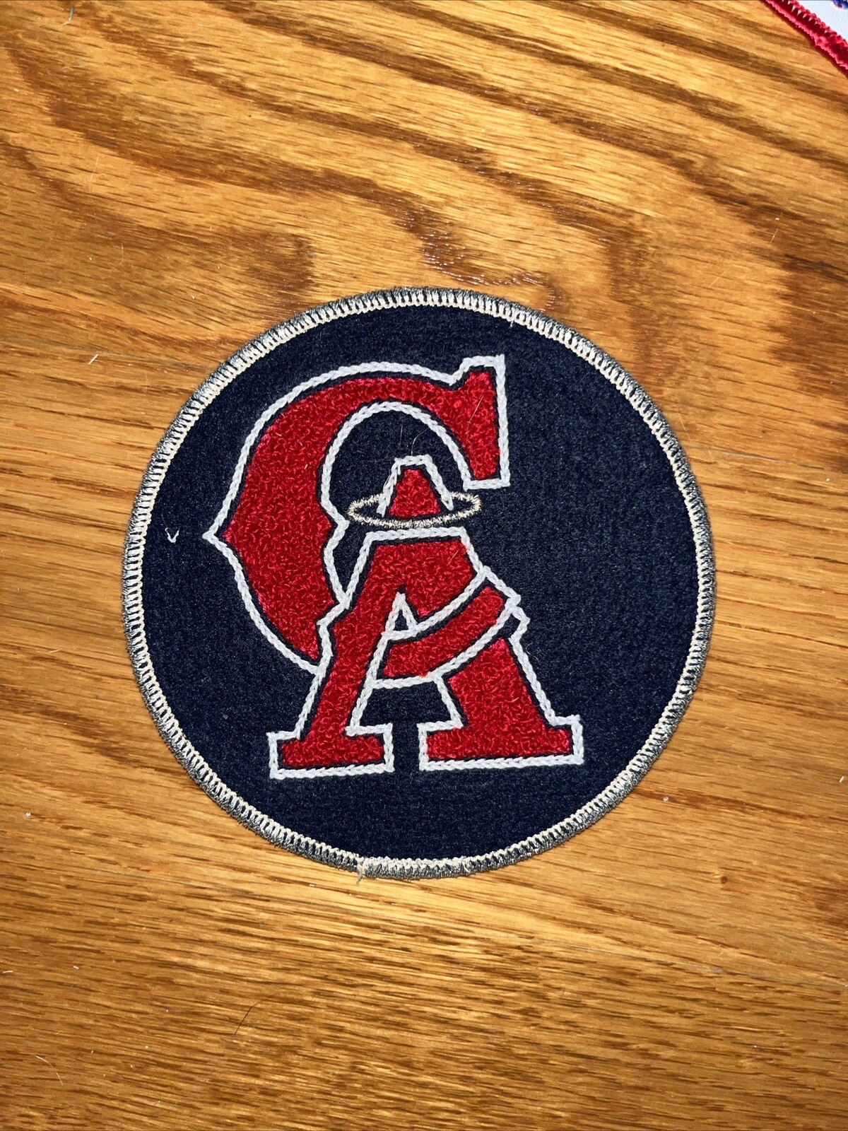 1993-94 CALIFORNIA ANGELS MLB BASEBALL JERSEY SLEEVE PATCH 4.5 In