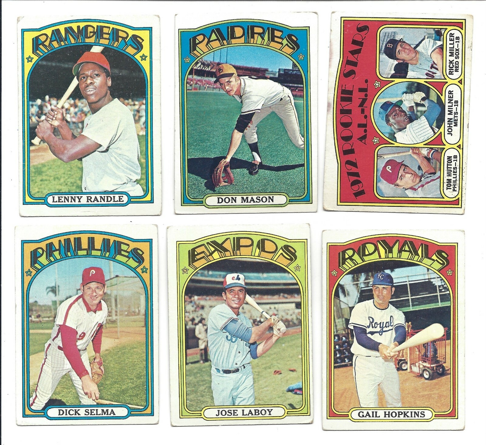 1972 Topps Baseball Cards ⚾ Pick A Player You Choose Finish Your Set VG Aaron