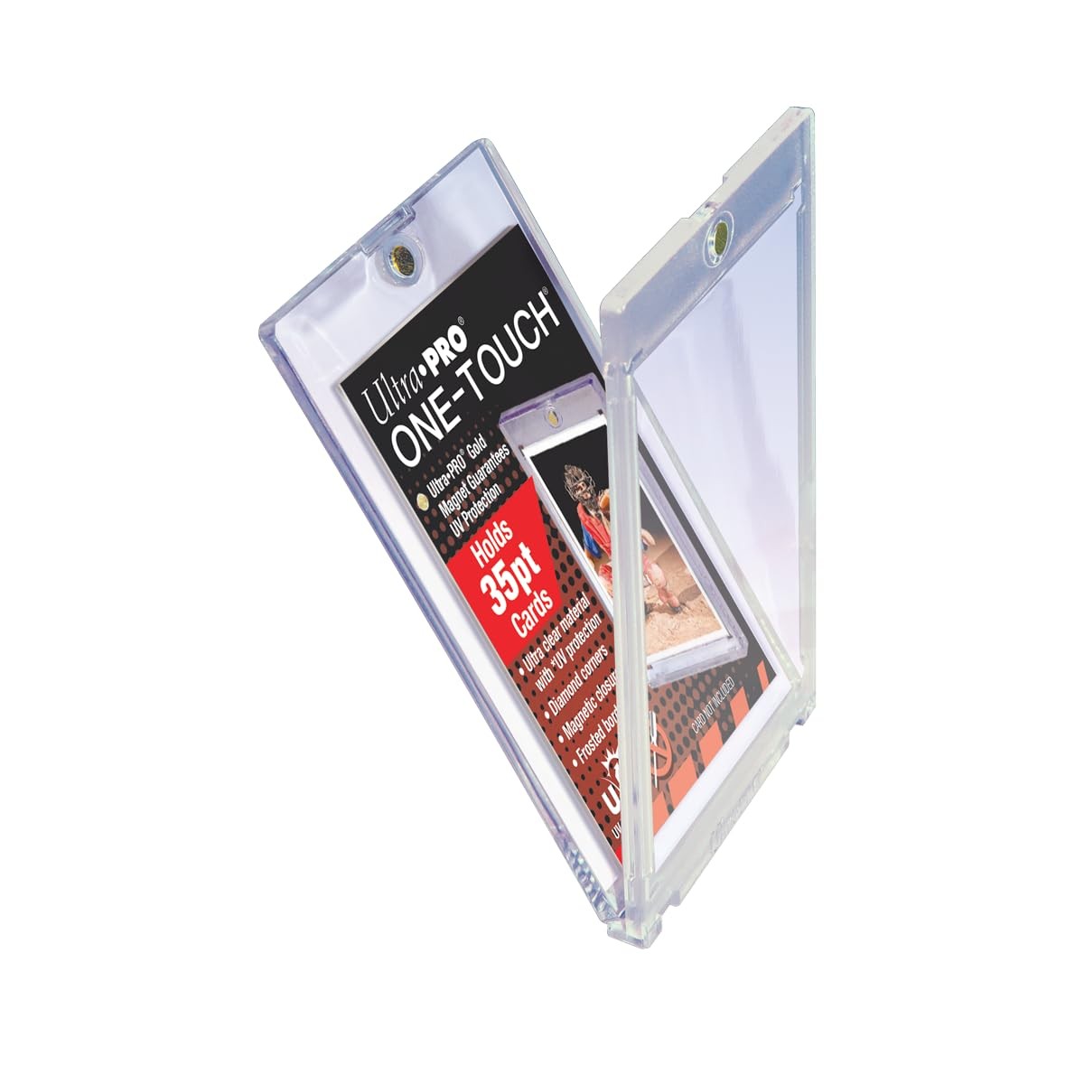ONE TOUCH Card Holders 35 Count Premium Trading Card Protection and Display