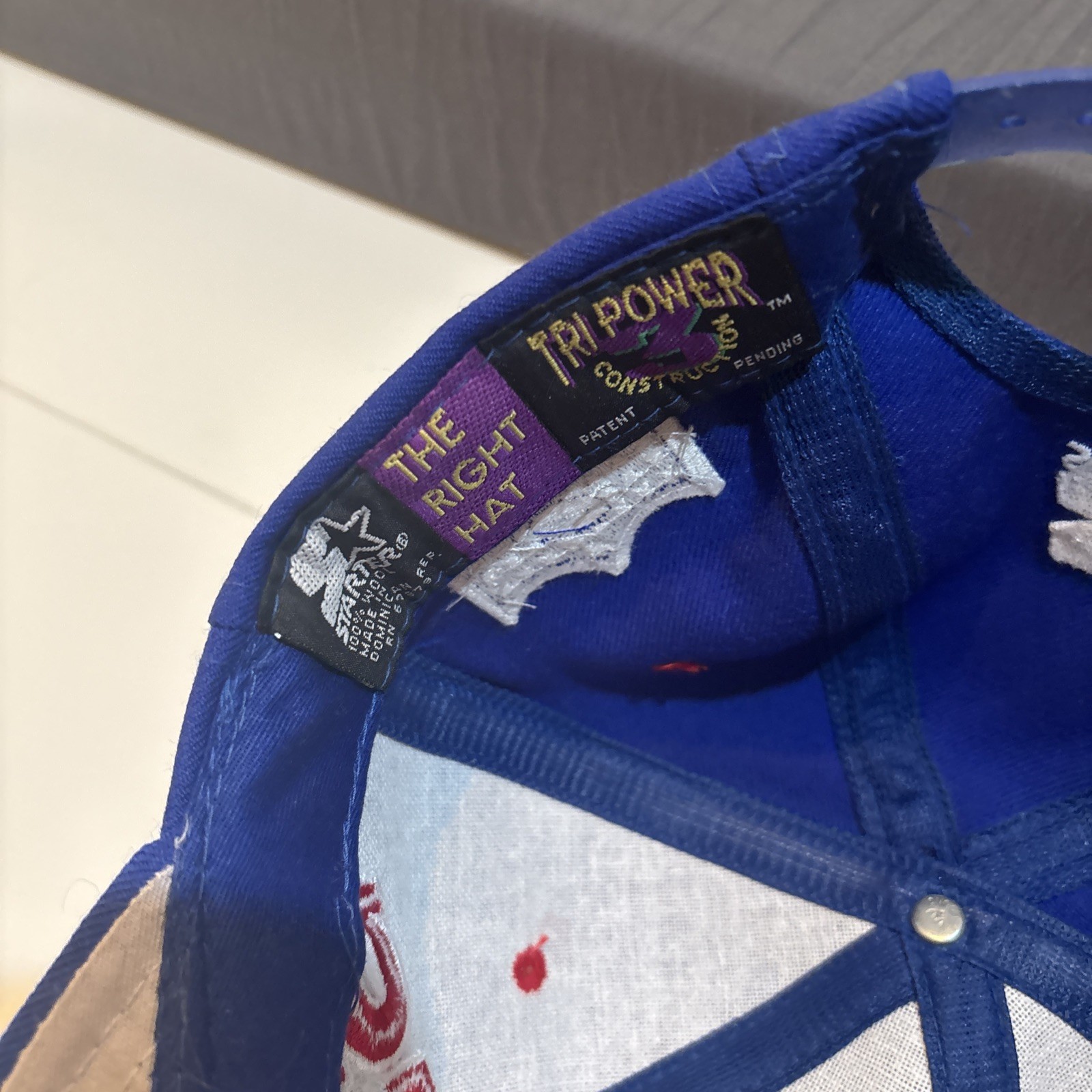 VTG STaRTER NY GiANTS HAT CLEAN 2012 CHaMPIONS X MEN MvsAVenGERS CoMIC NM WoW!!