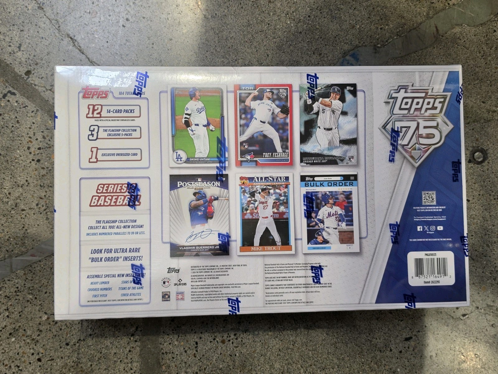 2026 Topps Series 2 Baseball Flagship Collection Costco Super Box Sealed Cards