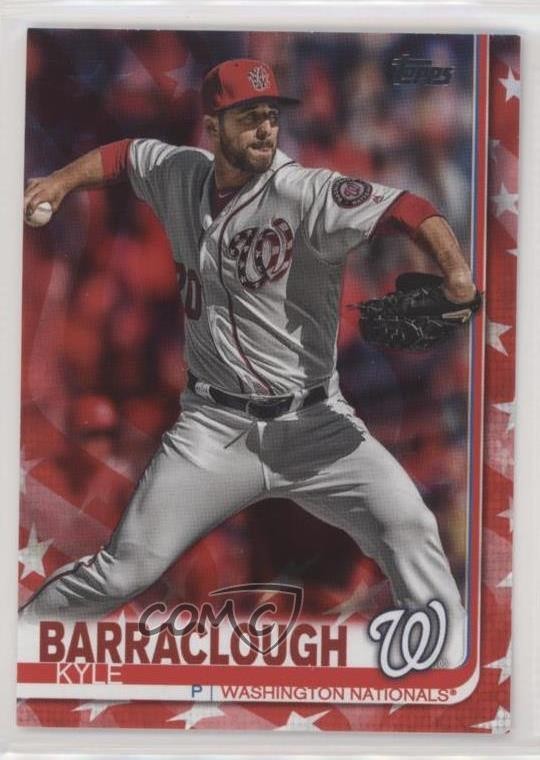 2019 Topps Update Independence Day 15/76 Kyle Barraclough #US60 0w8