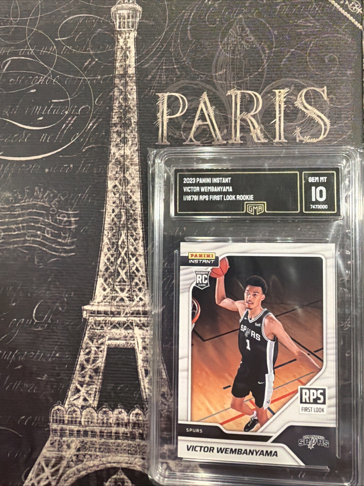 2023-24 Panini Instant – Rps First Look Victor Wembanyama #RPS-1 /16791 (RC)