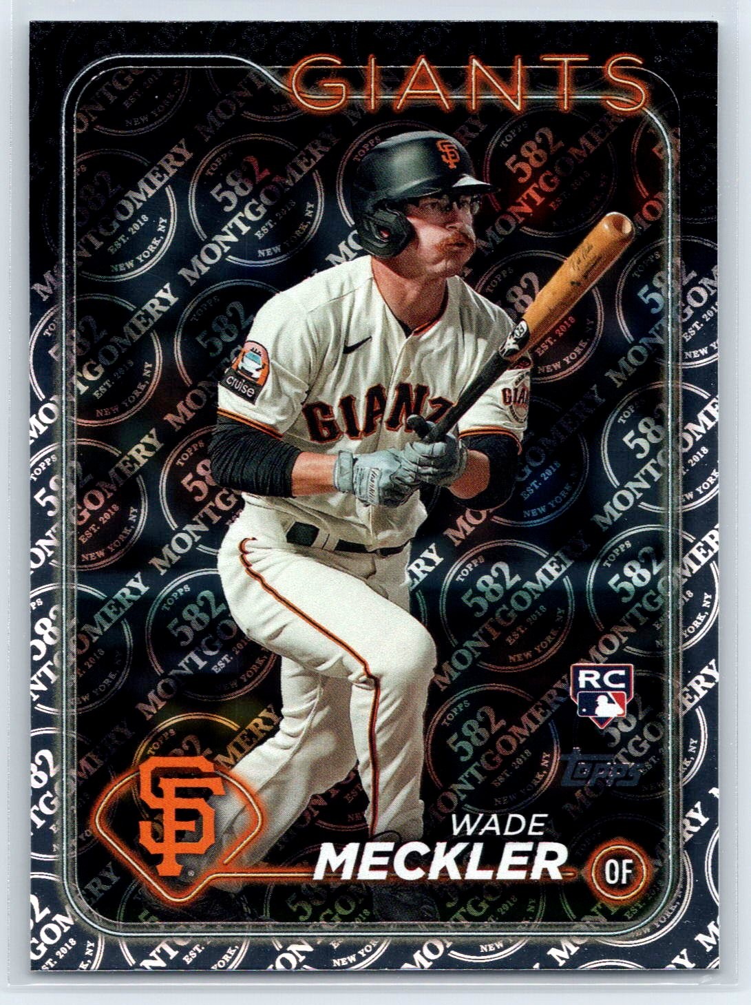 2024 Topps Wade Meckler Rookie 582 Montgomery Club Parallel RC #458