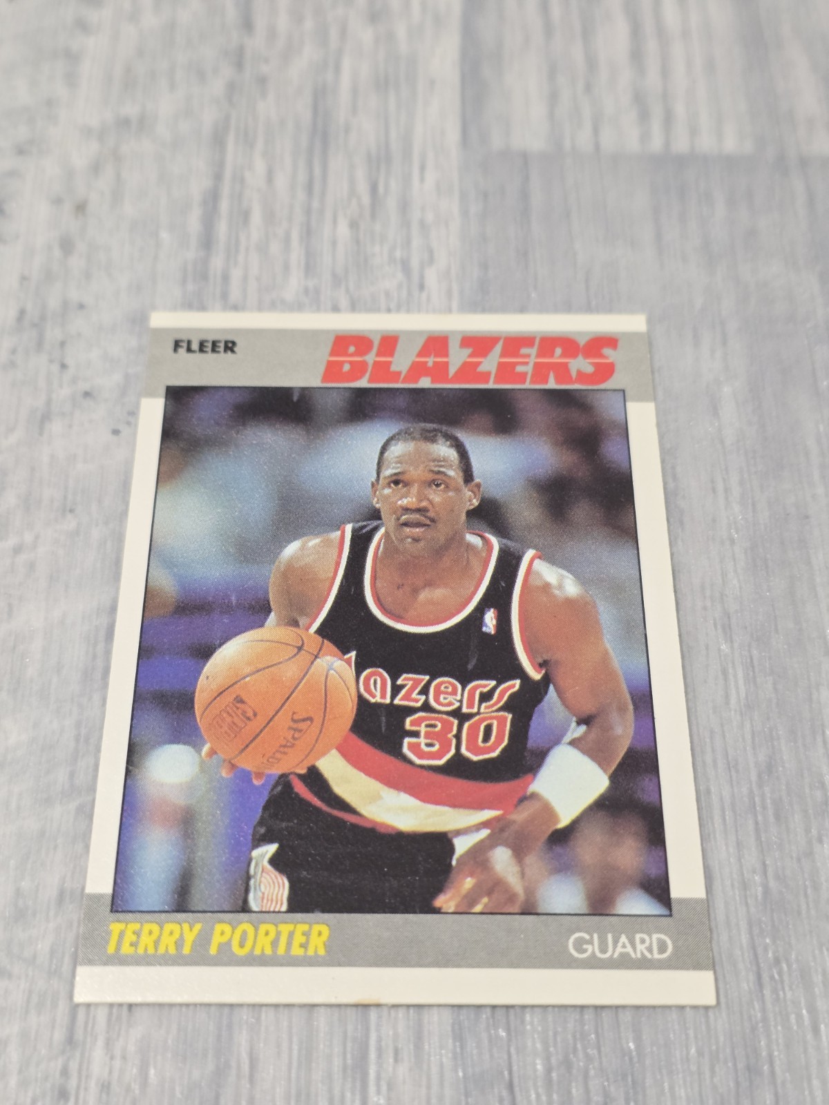 1987-88 Fleer Terry Porter #89 Portland Blazers RC – C628
