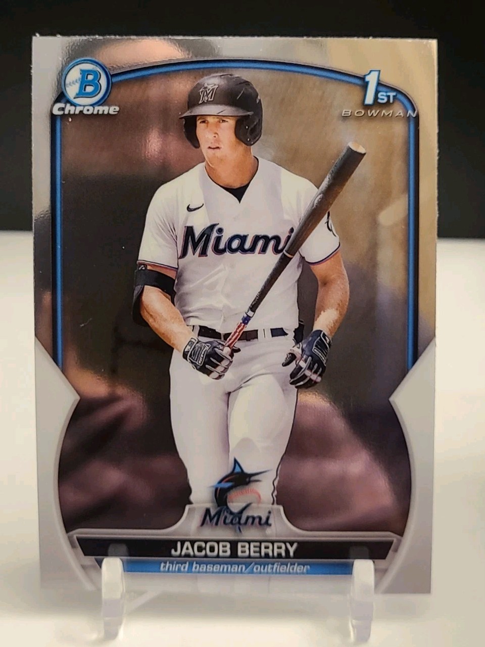 2023 Bowman – Chrome Prospects Jacob Berry #BCP-108 1st Bowman RC