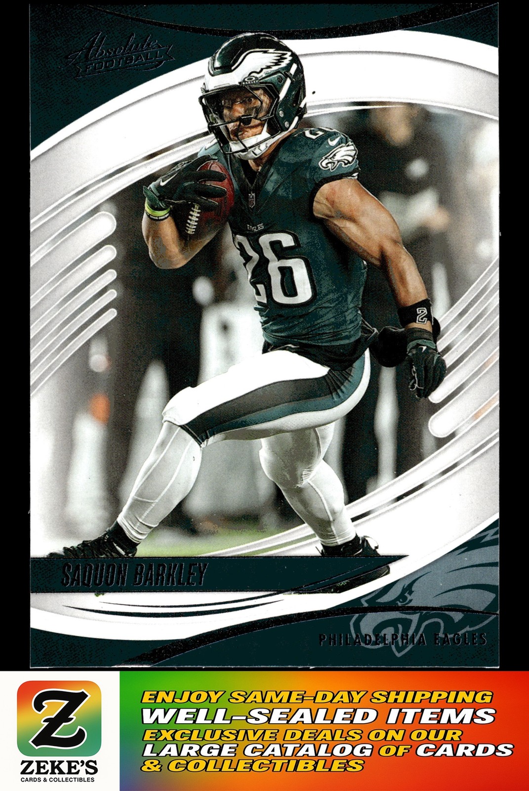2025 Panini Absolute #2 Saquon Barkley Retail