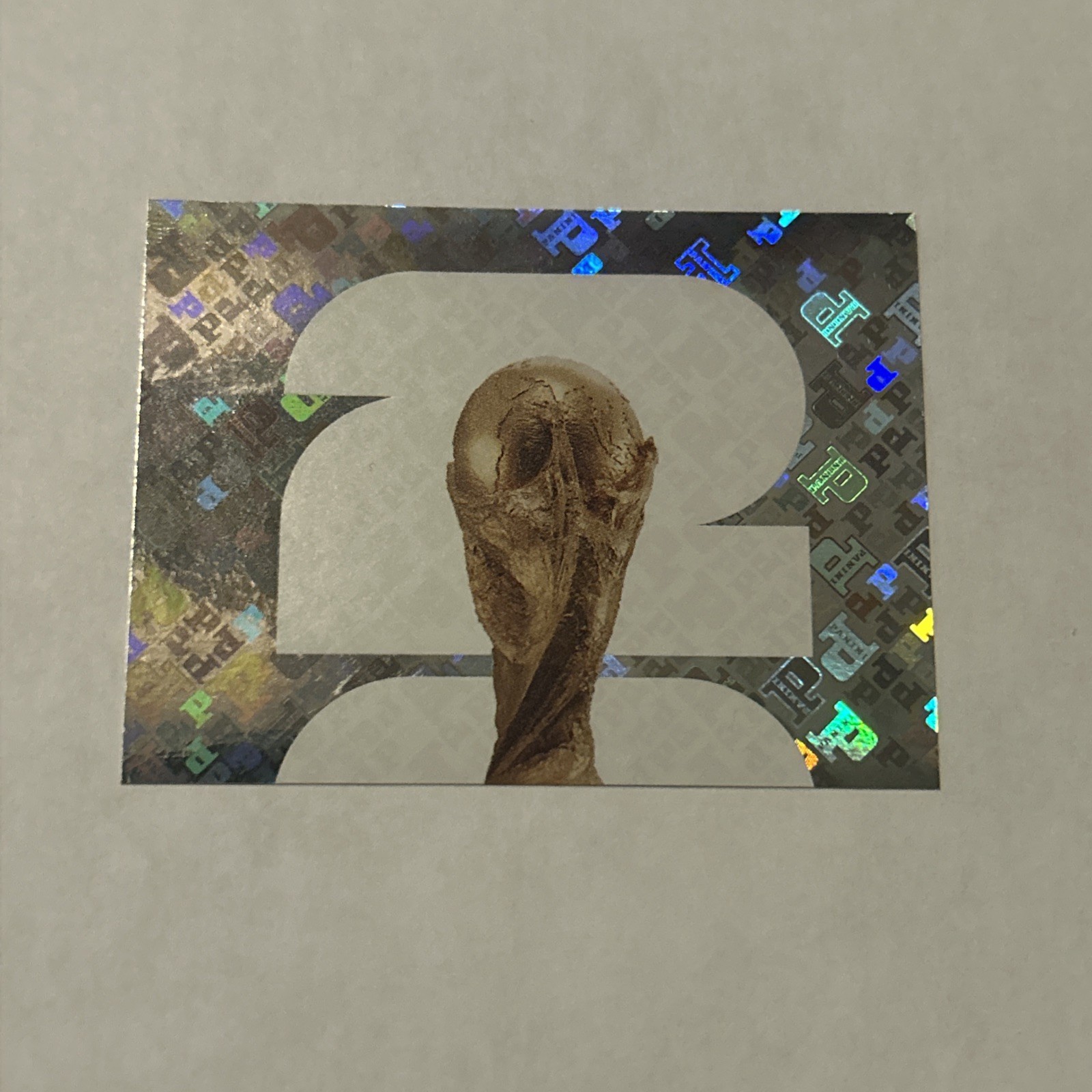 2026 Panini FIFA World Cup | Trophy Top Half FWC 1 | Foil Sticker!