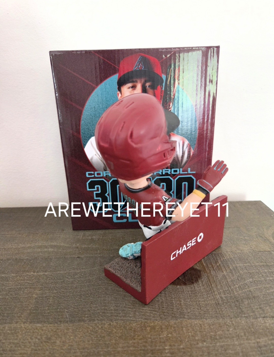 Arizona Diamondbacks Corbin Carroll 30/30 SLIDING Bobblehead- SGA 6/6/2026 🐍⚾️