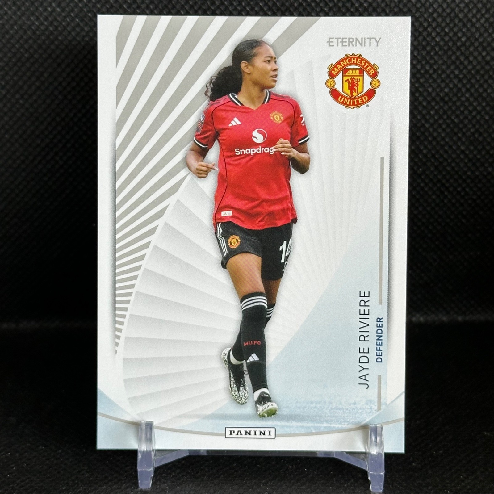 JAYDE RIVIERE BAS-25 • 2025/26 Panini WSL Eternity Manchester United (US Seller)