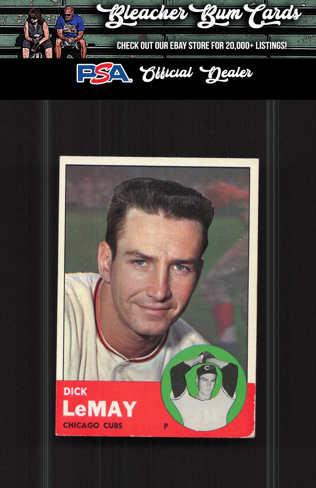 1963 Topps 459 Dick LeMay