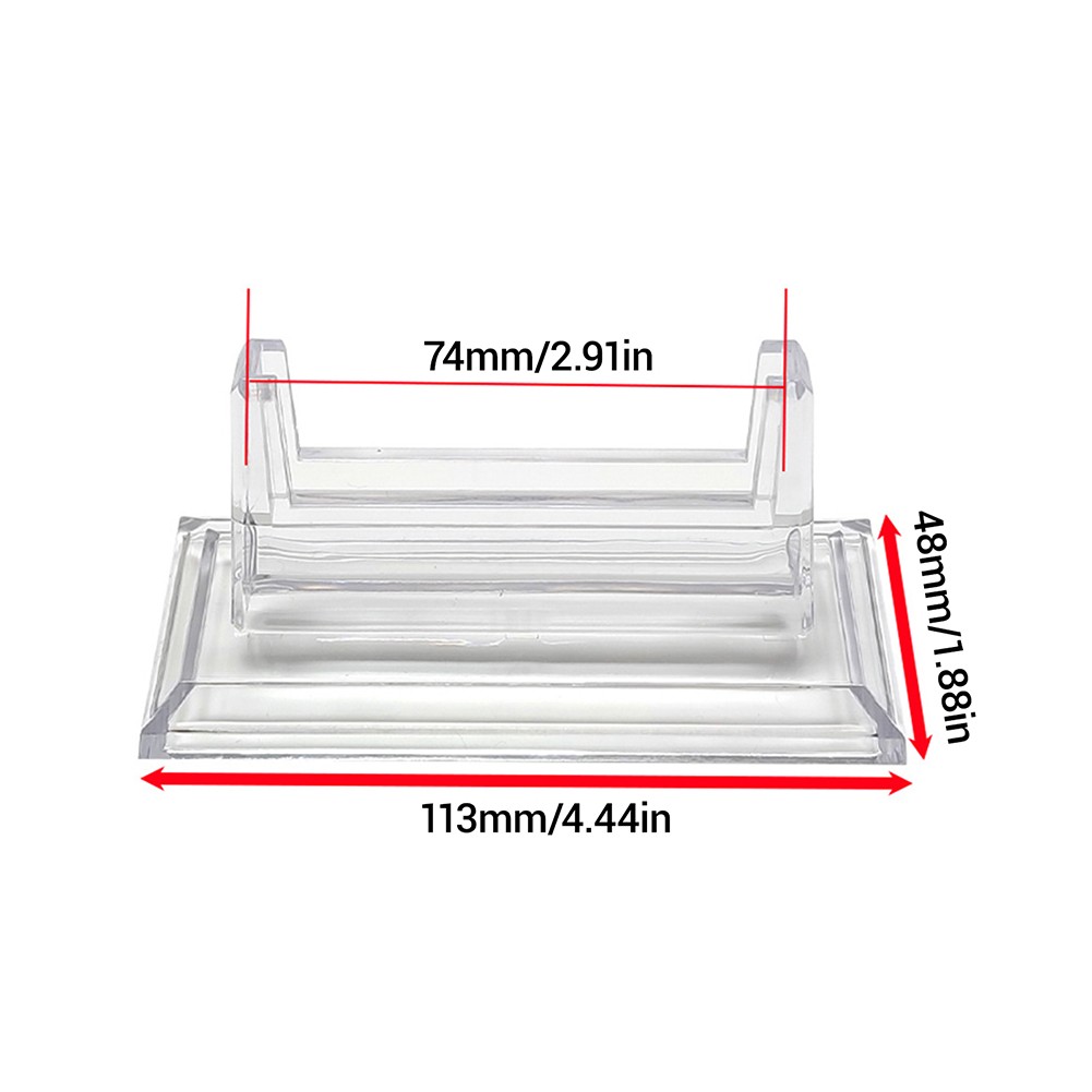 Acrylic Magnetic Card Stand Holder Base For Trading Cards Sports Baseball Cards