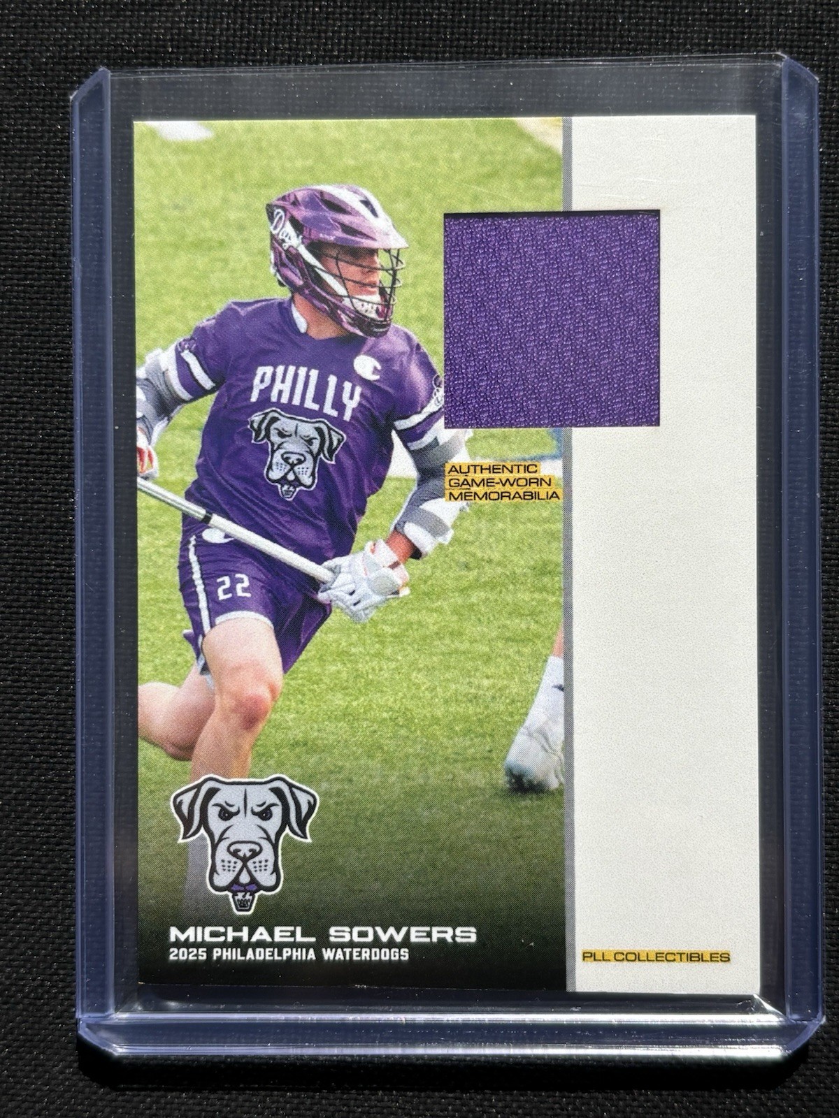 2025 PLL Lacrosse Flagship Relic Michael Sowers