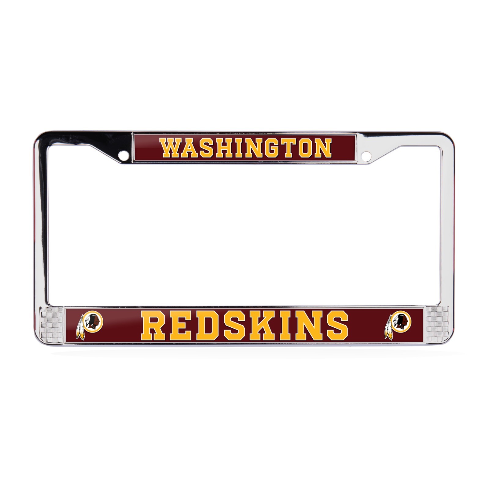 Washington Redskins NFL 3D Polyurethane Chrome License Plate Frame for Car-Truck