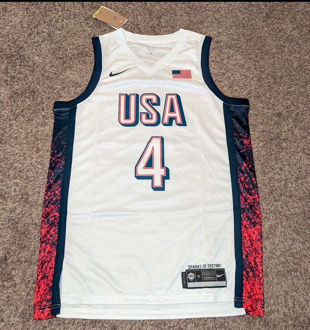 Stephen Curry Paris Olympic Edition Jersey
