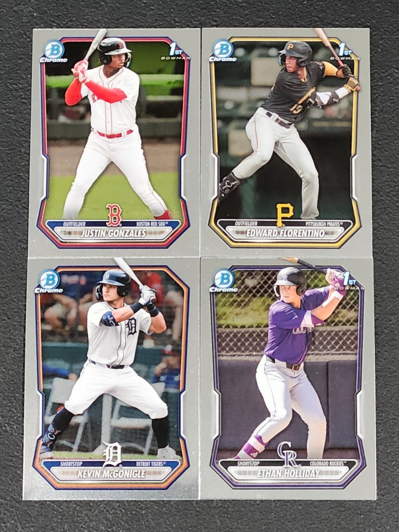 2026 Bowman Chrome Prospects BCP-1 to BCP-150 You Pick – 2 Card Minimum