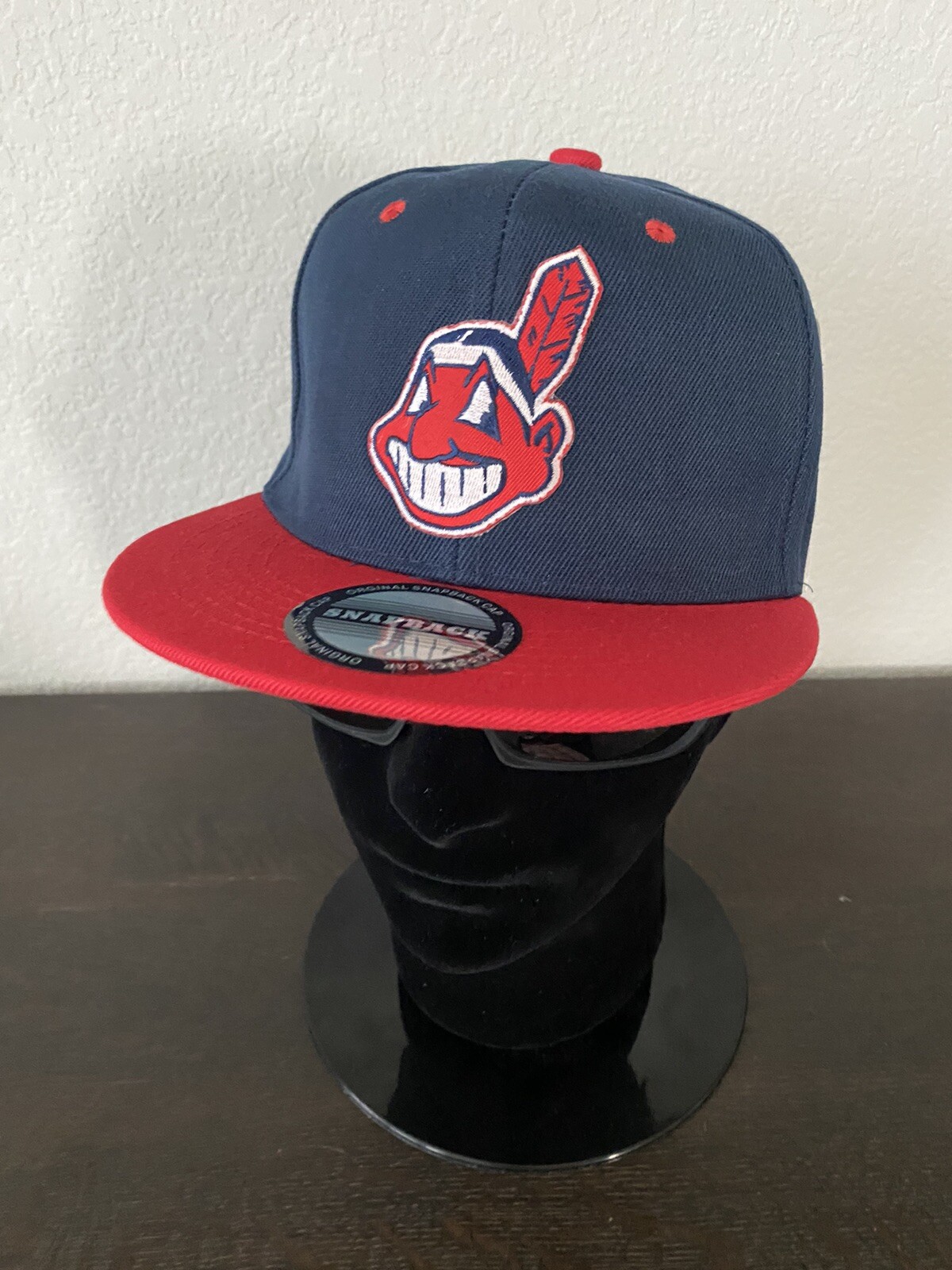 VINTAGE CHIEF WAHOO RETRO OLD THROWBACK LOGO CLASSIC ADULT SNAPBACK HAT CAP NEW