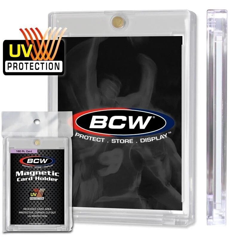 180pt BCW Magnetic Card Holder One Touch 180 Point pt