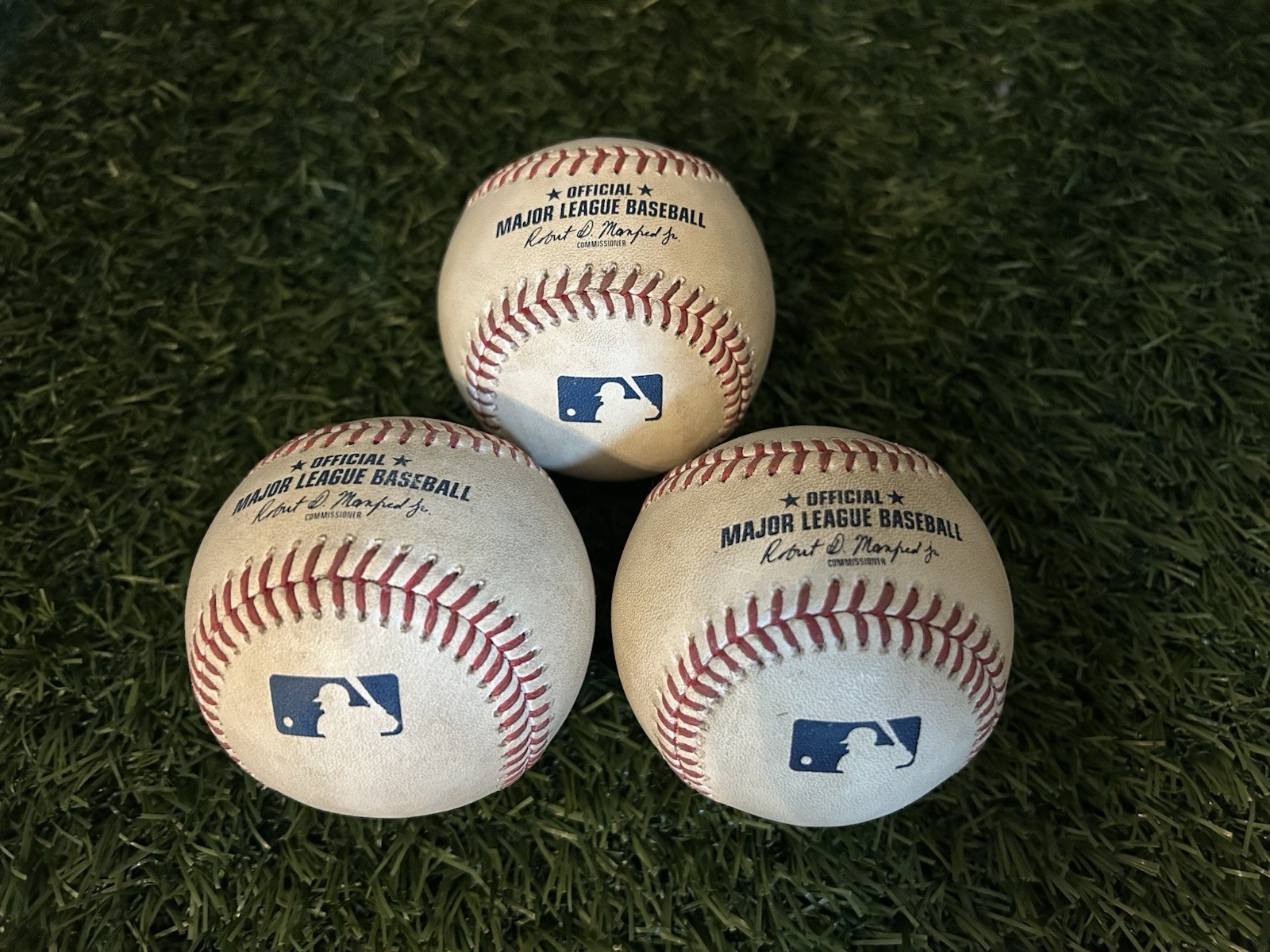 Rawlings Official Major League Baseball X 3 – GAME PREPPED (rubbed) Read Body
