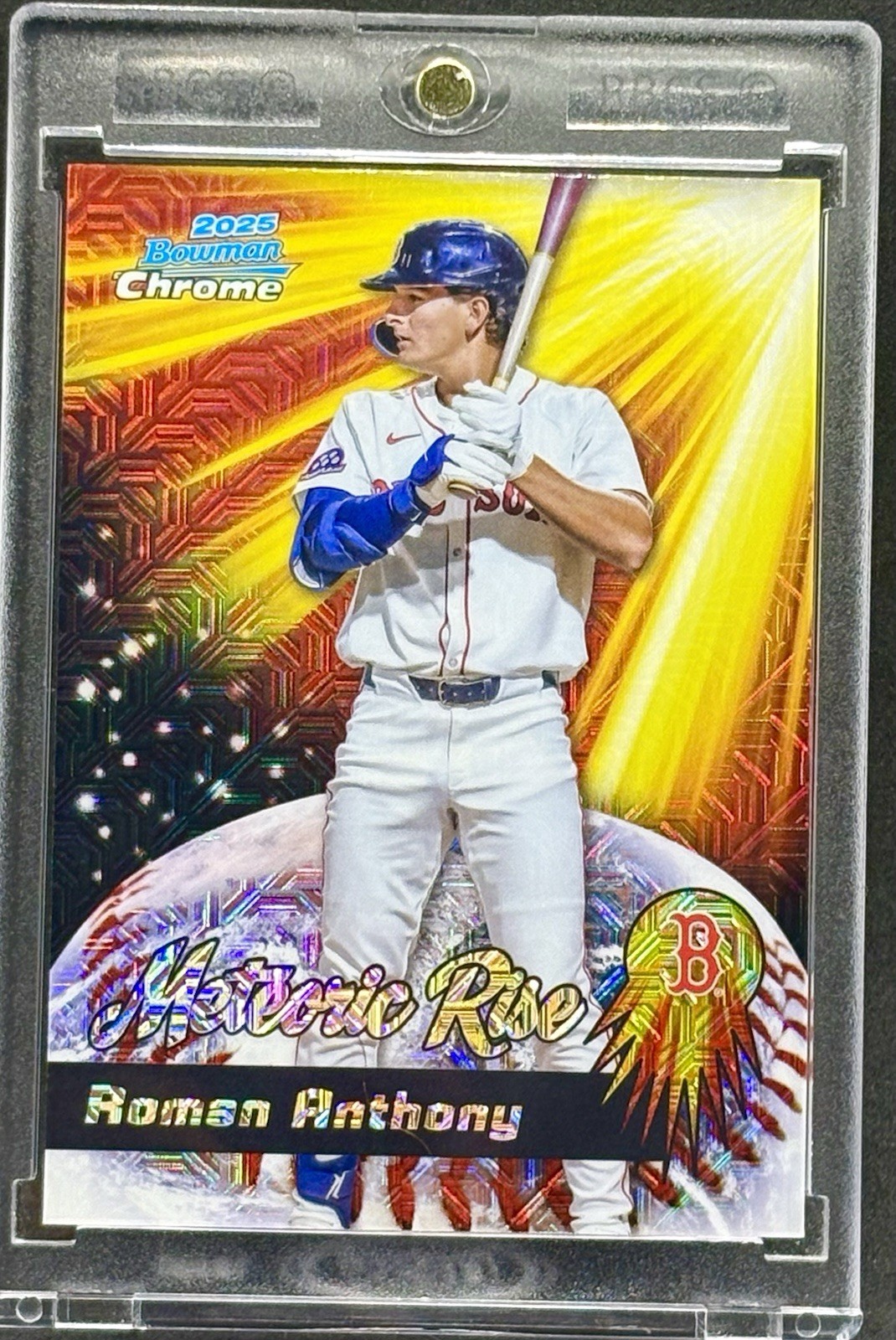 Roman Anthony RARE ROOKIE MOJO REFRACTOR BOWMAN INVESTMENT CARD SSP MINT