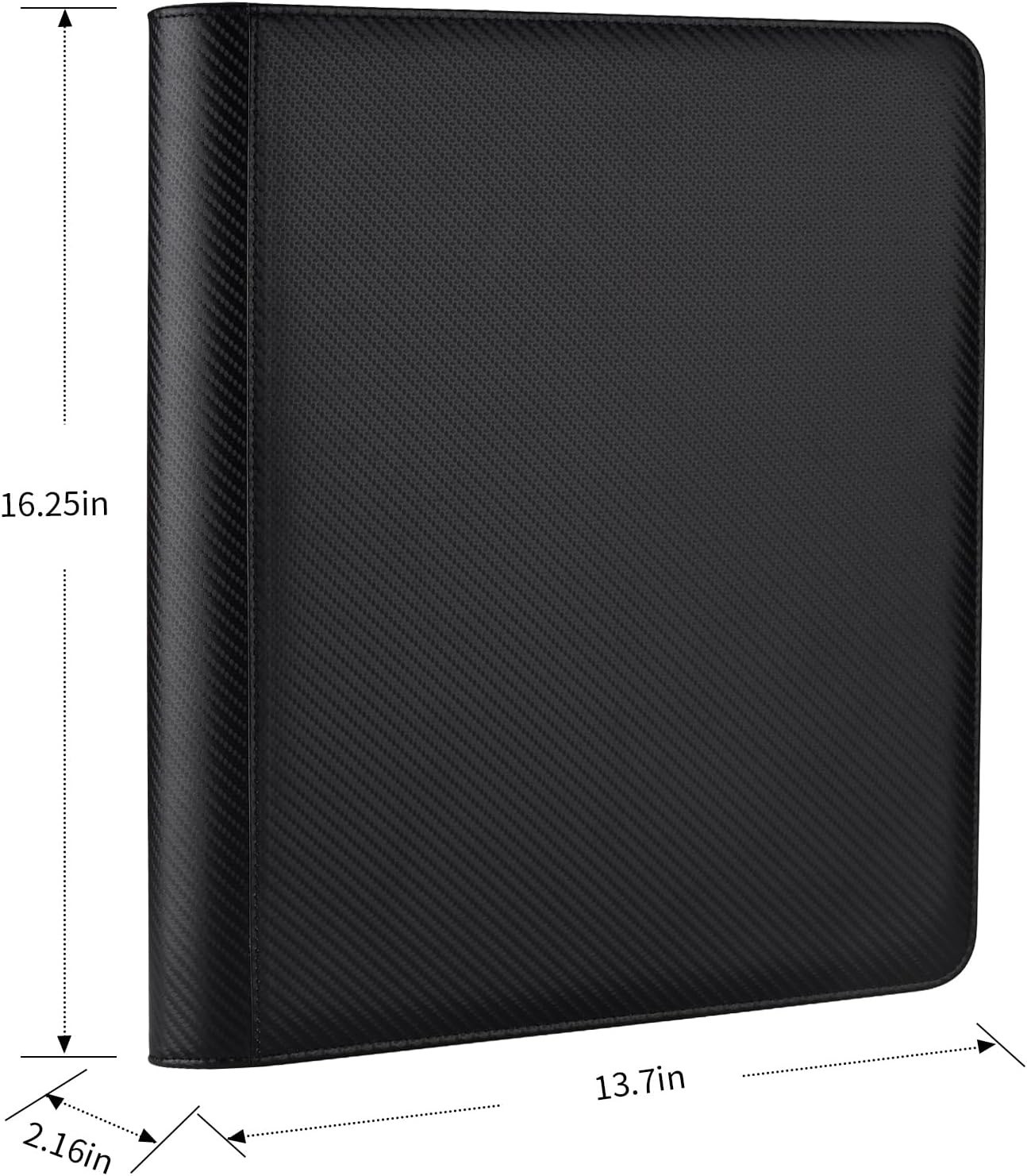 Toploader Binder Holds 288 Toploaders 9 Pocket Top Loader Binders for 3 x 4”