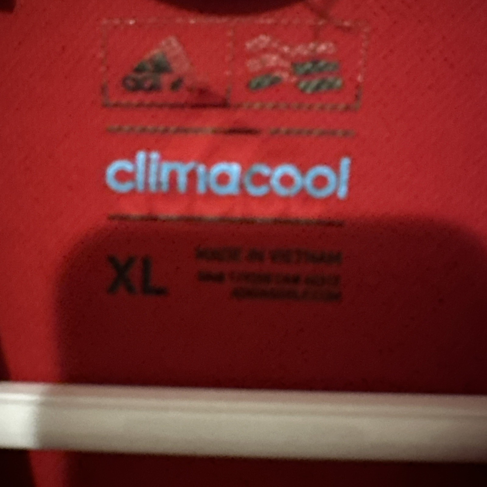 Red Adidas Climacool Nebraska Cornhuskers Polo Shirt