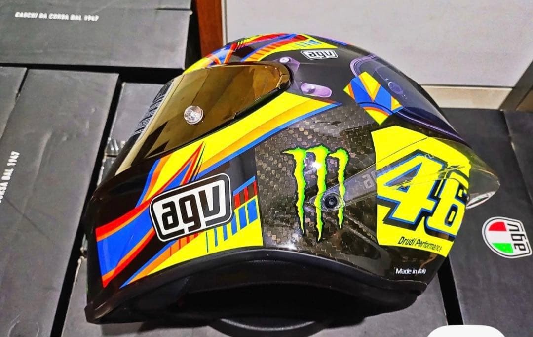 AGV Pista GP Rossi Helmet 2013 Limited 1000 pcs Carbon Fiber Lightweight