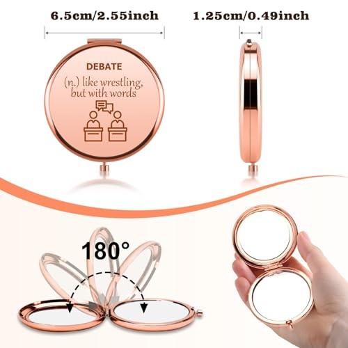 Debate Gifts Compact Mirror Debate Team Gifts Debating Lover gift Debate Club