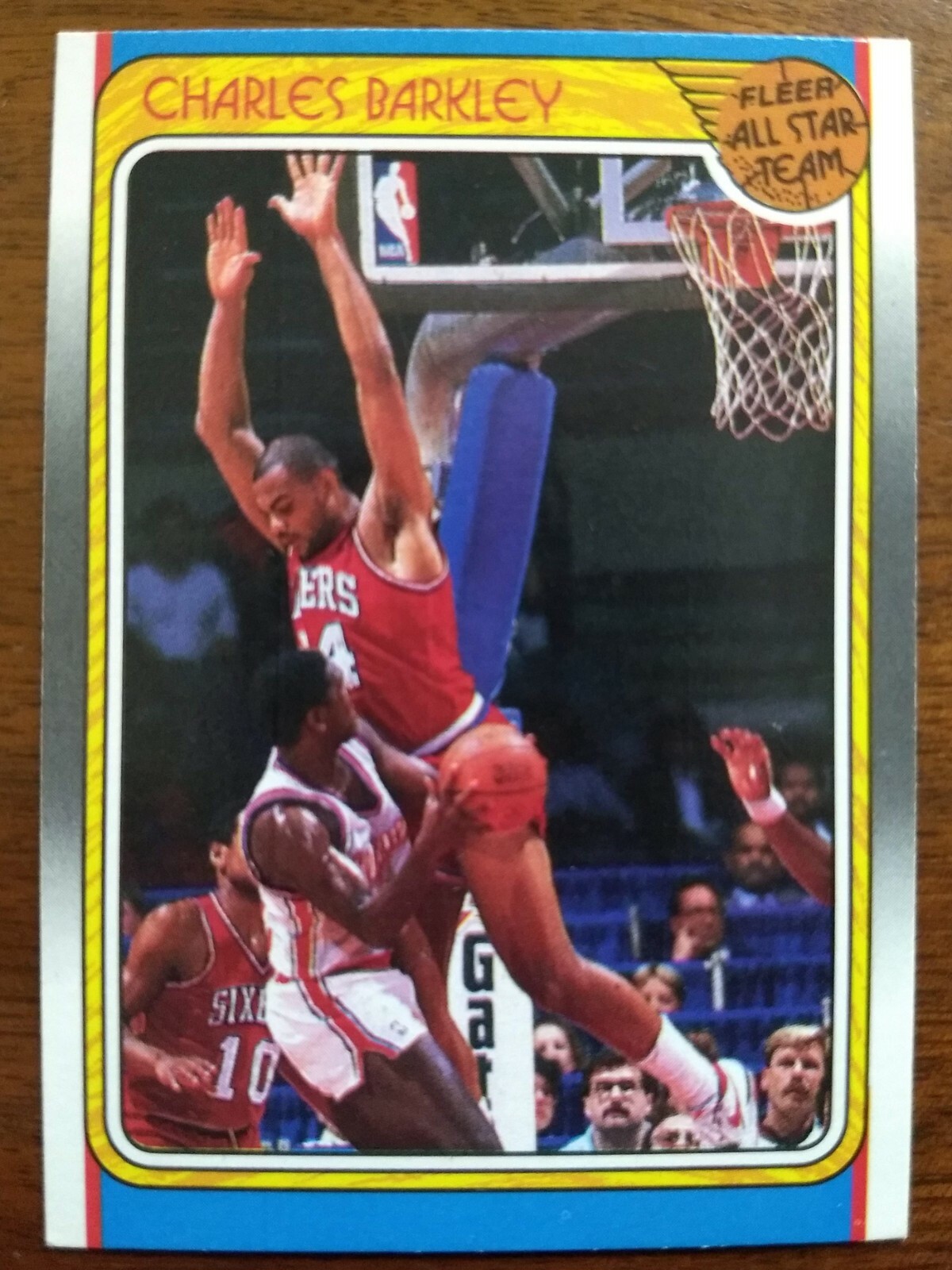 CHARLES BARKLEY, 1988-89 FLEER ALL-STAR TEAM #129