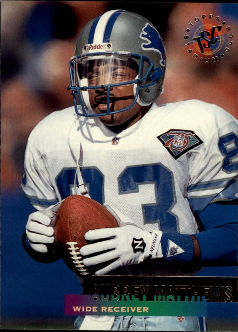 1995 Stadium Club #179 Aubrey Matthews – FB