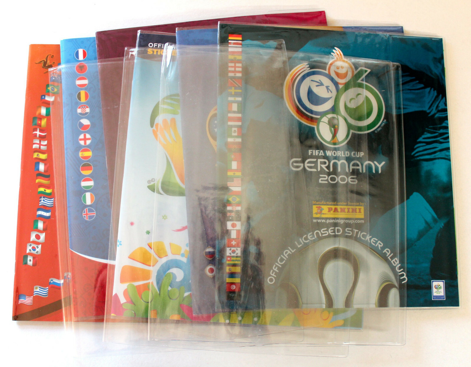 Panini WM EURO Album Envelope Protective Case Transparent Cover Sleeve