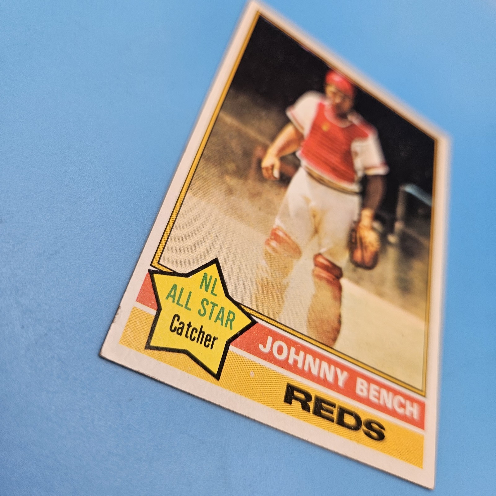 1976 Topps Baseball #300 Johnny Bench HOF Cincinnati Reds READ