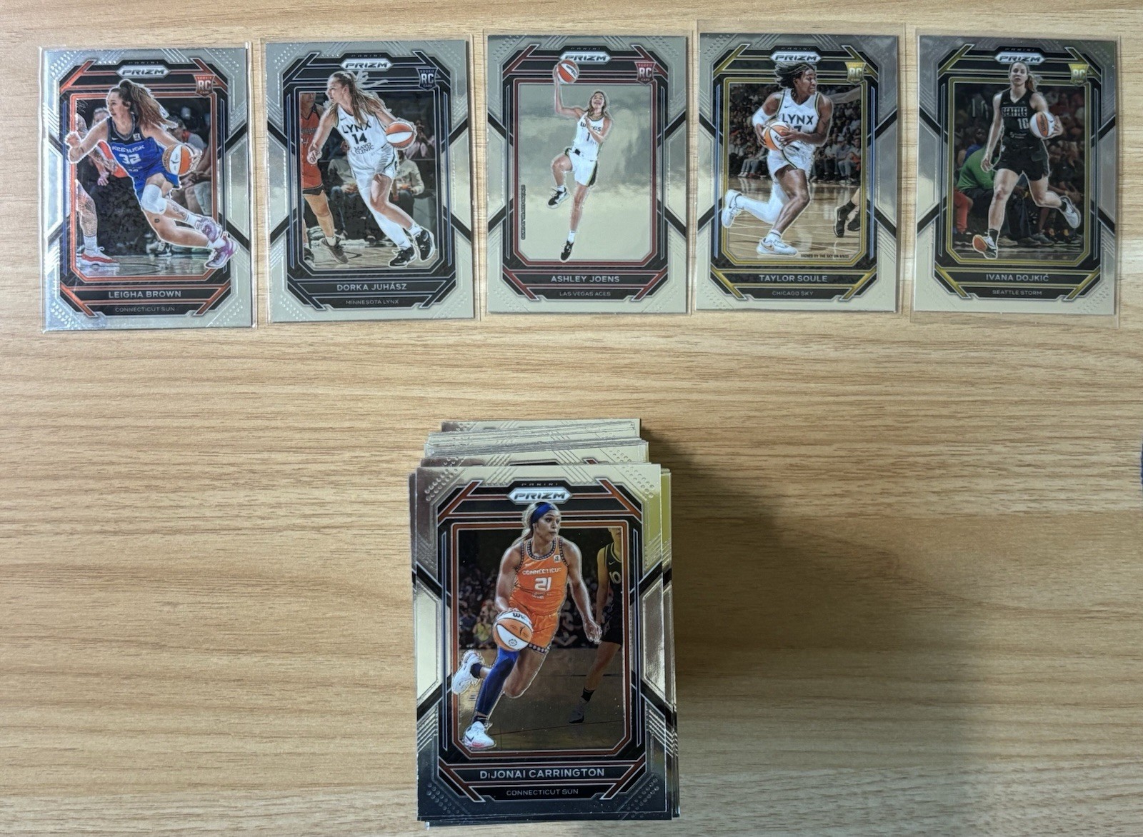 2023 Prizm WNBA Complete Set 150 cards Aliyah Boston Horston Juhasz Siegrist RC