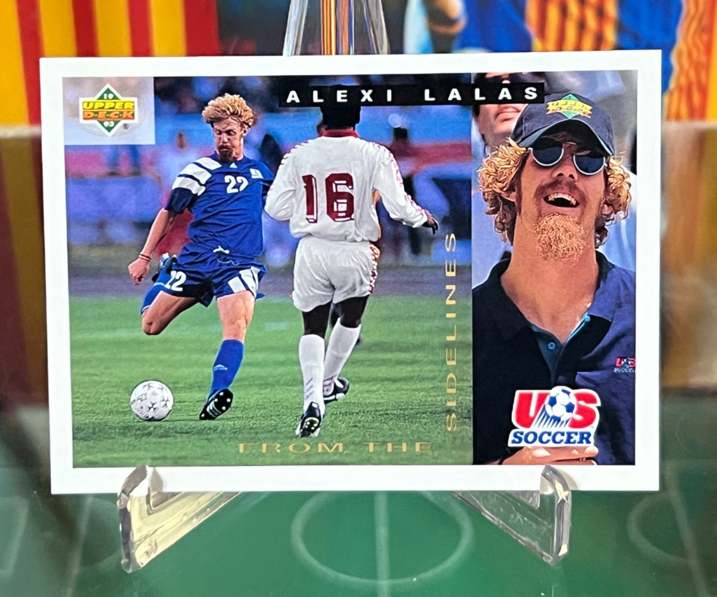 1993 Upper Deck World Cup 94 Preview Alexi Lalas From The Sidelines #157