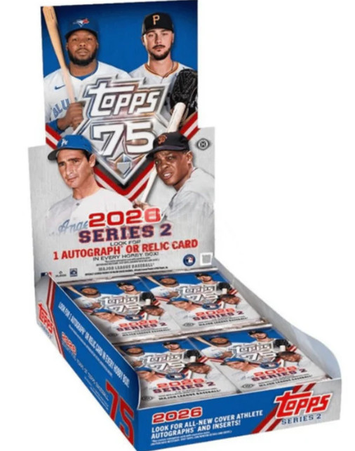2026 Topps Series 2 MLB Baseball Hobby Box – In Stock Ready to Ship!