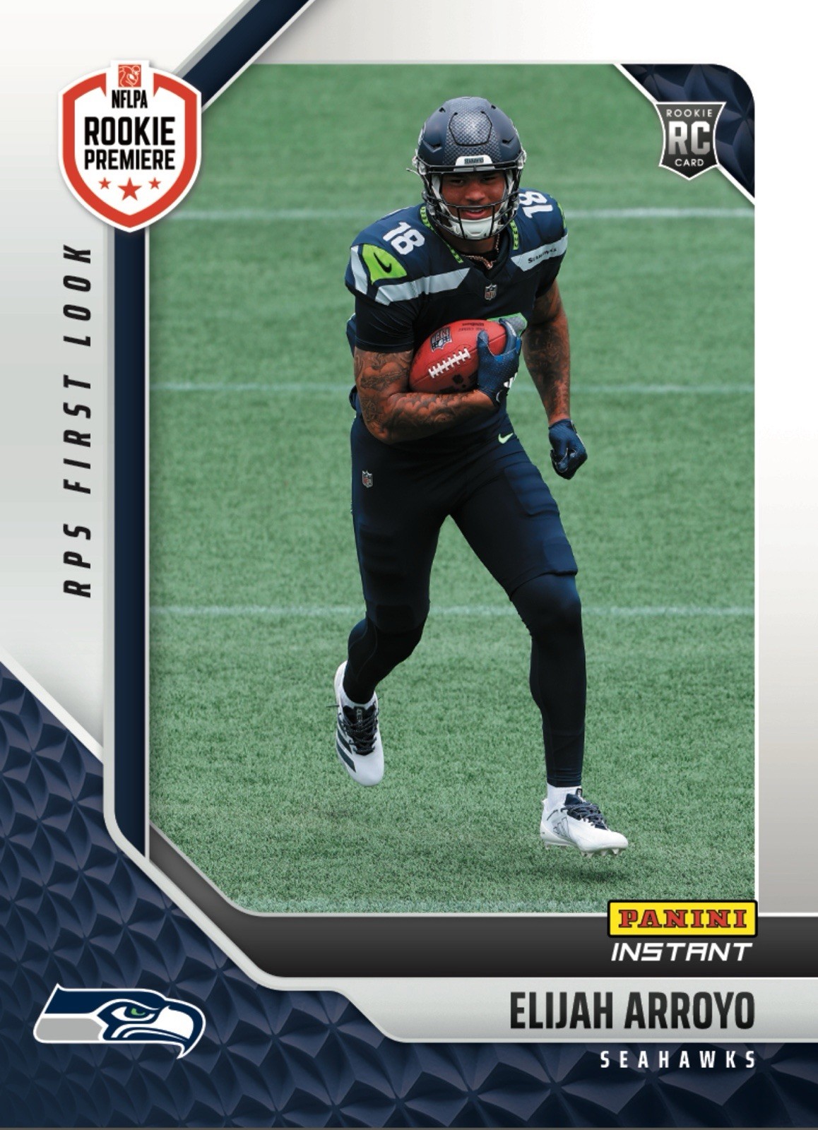 2025 Instant ELIJAH ARROYO RC NFL RPS FIRST LOOK Rookie #’d 1/TBA *PRESALE*