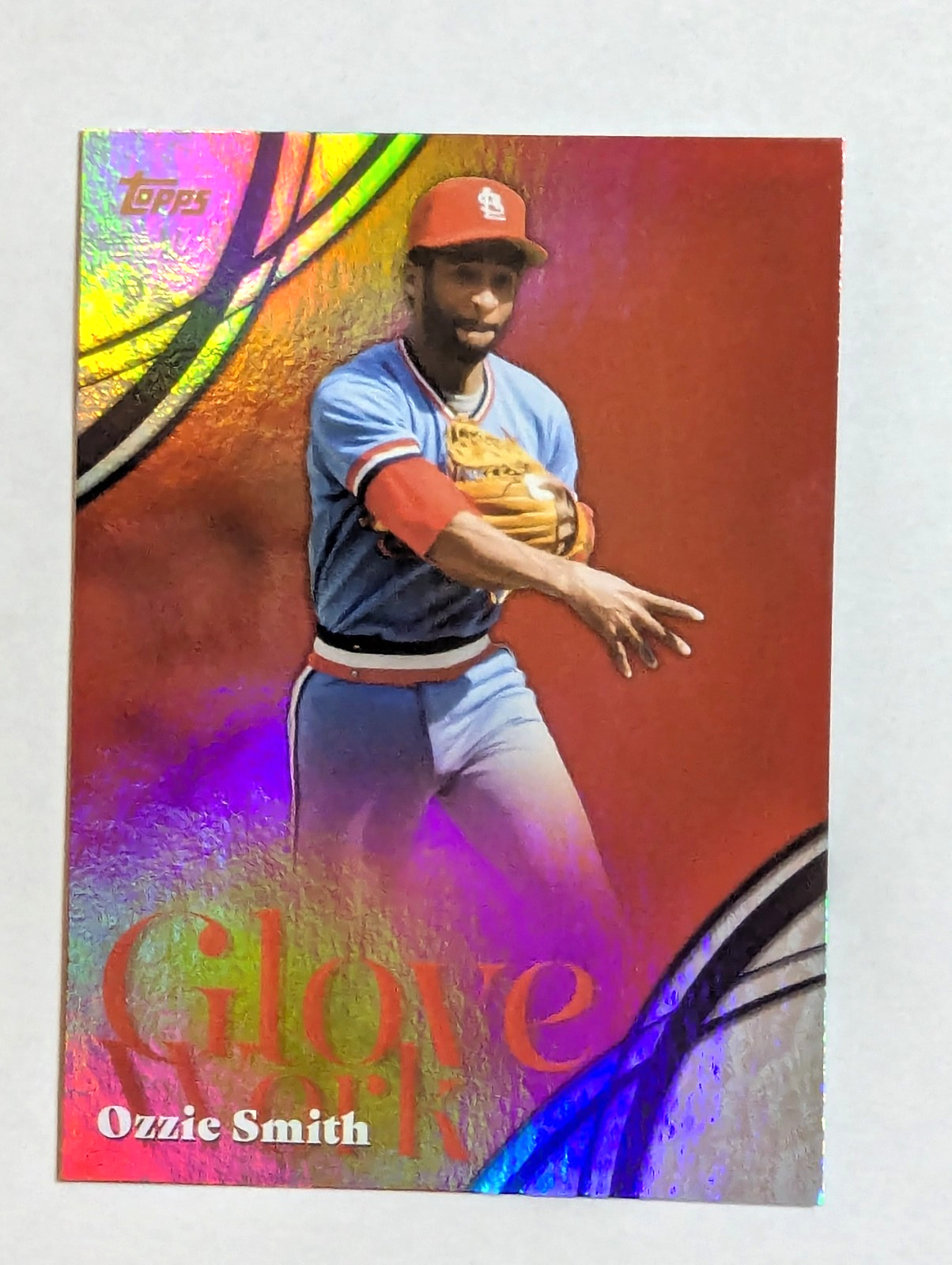 2026 Topps Series 2 Ozzie Smith Glove Work GW-1 Cardinals