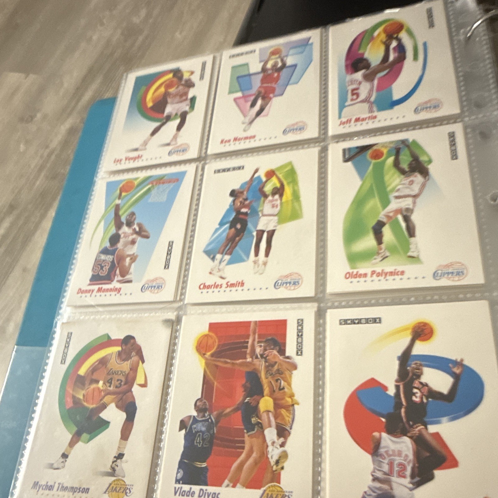 SkyBox 1990-91 NBA Basketball Trading Card Lot (54) Marciulionis +