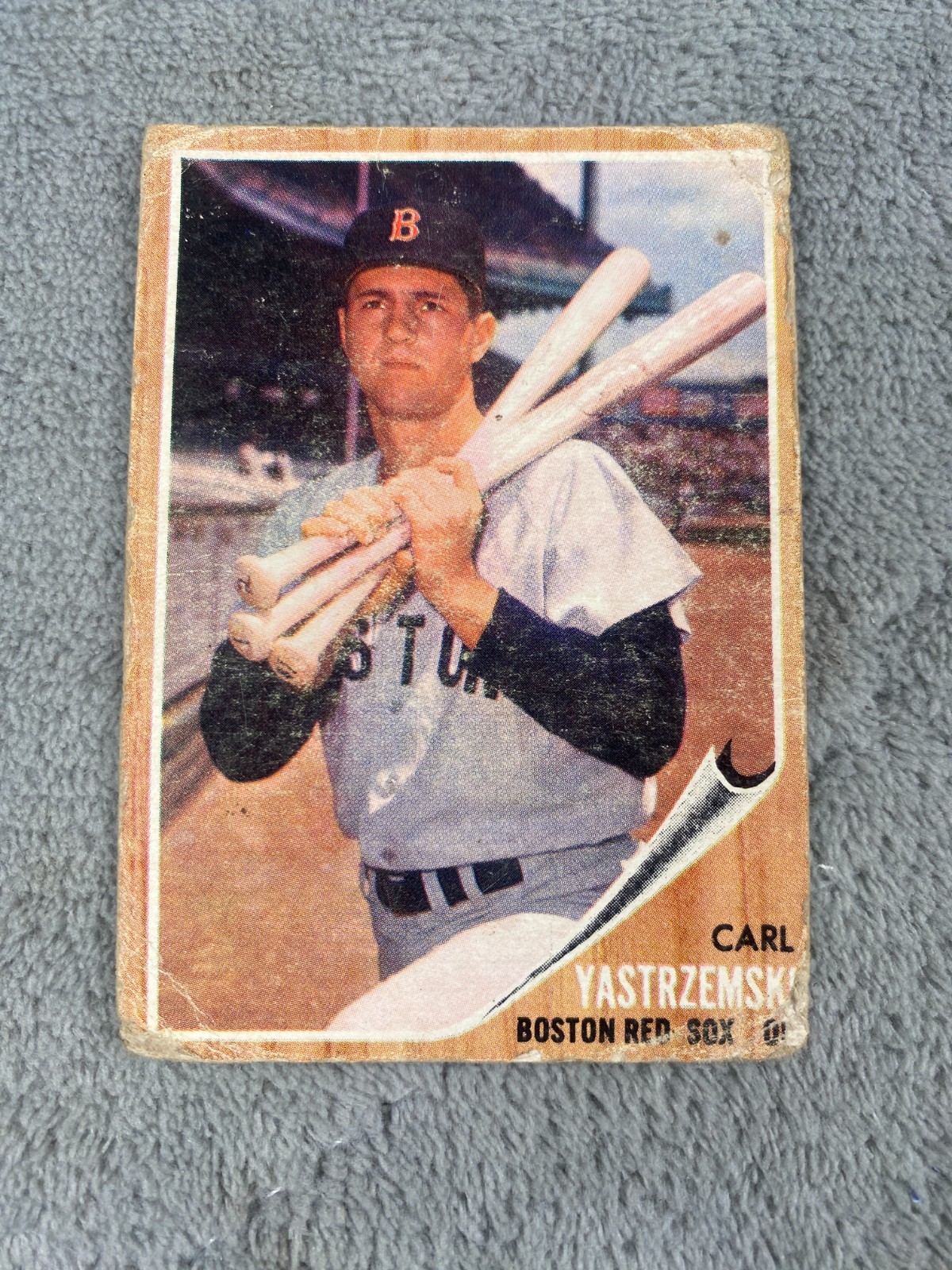 1962 Topps – Boston Red Sox Carl Yastrzemski #425 – A