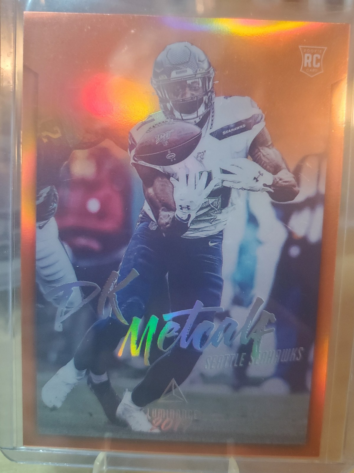 Panini 2019 Chronicles Luminance Update Rookies DK Metcalf #217 /25 RC