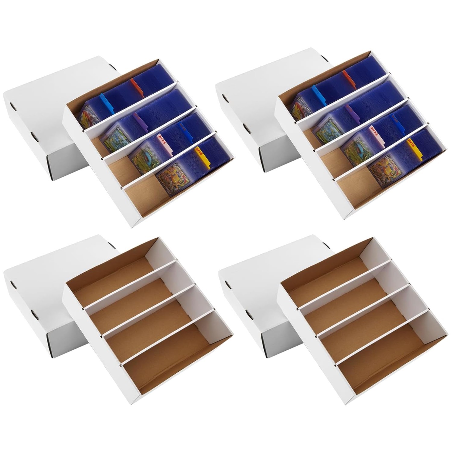 Large Capacity Cardboard Card Boxes