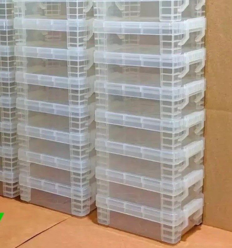 Trading Card Storage Box Vaults – For Cards In Penny Sleeves – Stackable