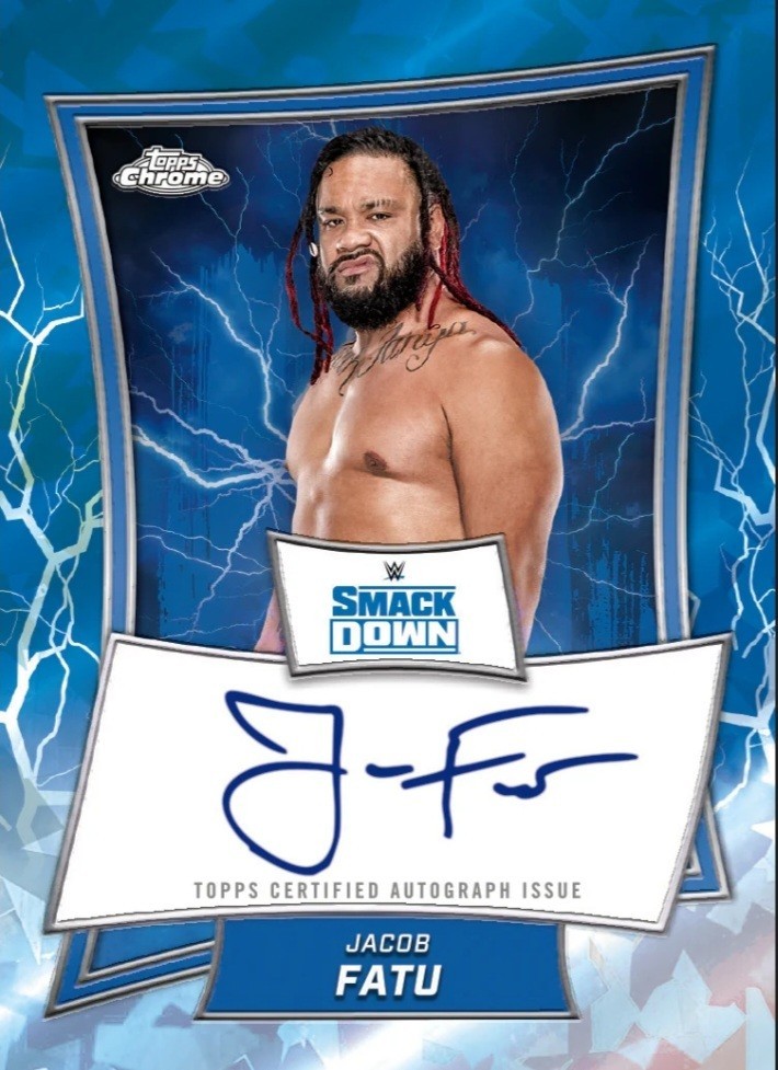 2026 Topps Chrome – WWE SAPPHIRE Edition – Hobby Box