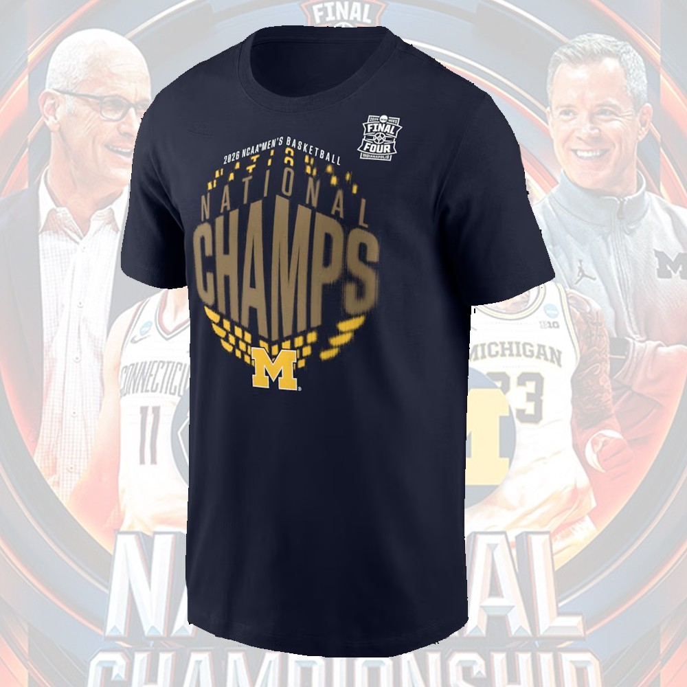 HOT – Michigan Wolverines 2026 Men’s Basketball National Champions Locker Room