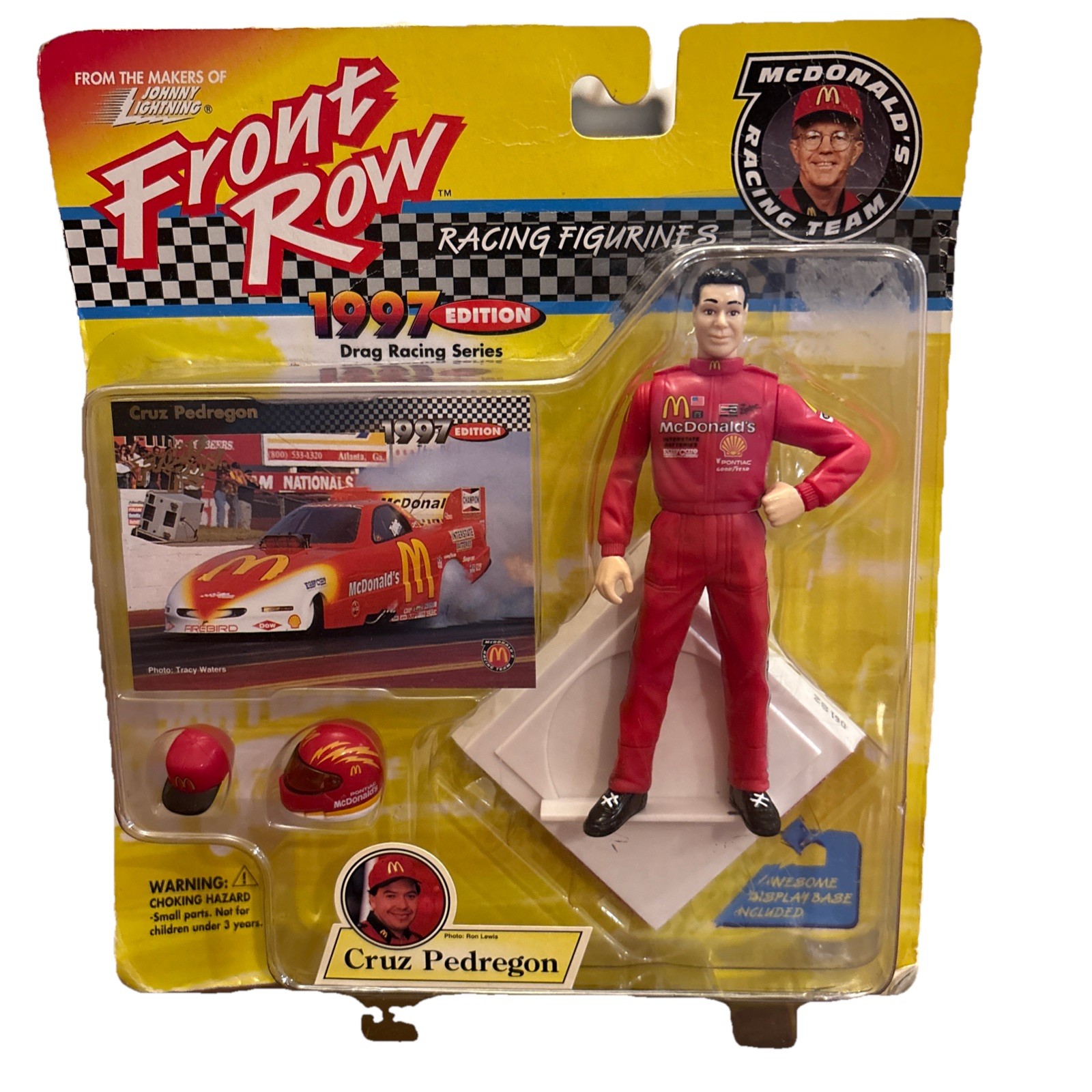 Front Row Vintage Cruz Pedregon Racing Figure 4.5 in